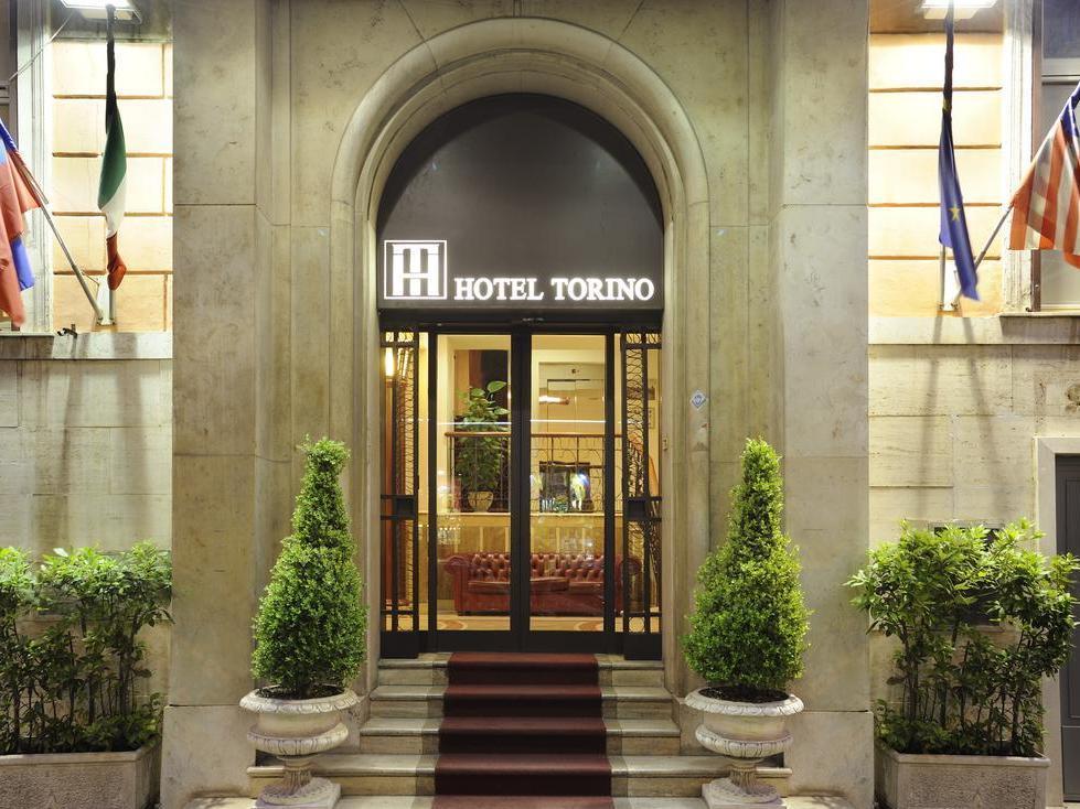 Hotel Torino Roma Esterno foto