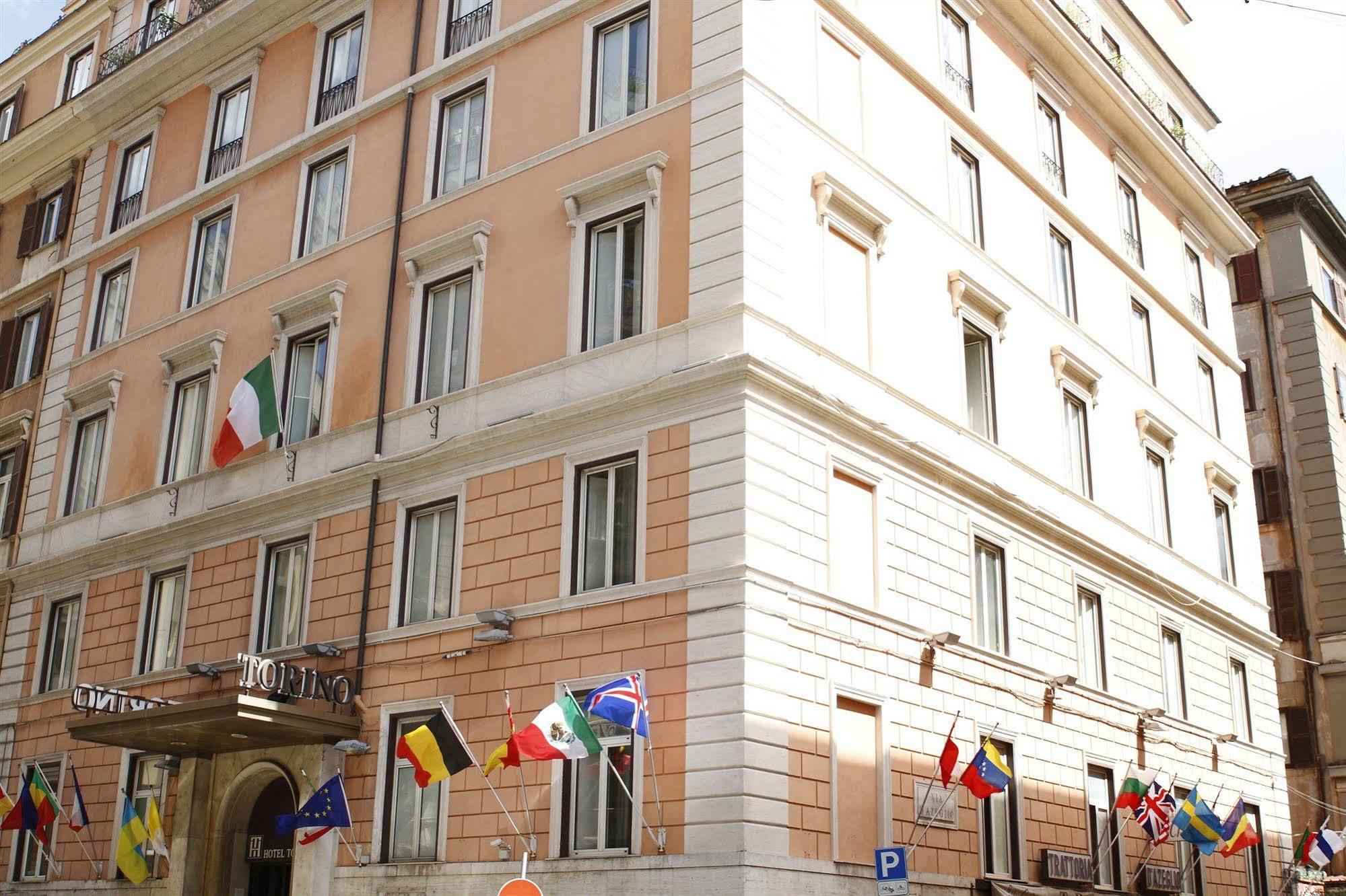 Hotel Torino Roma Esterno foto