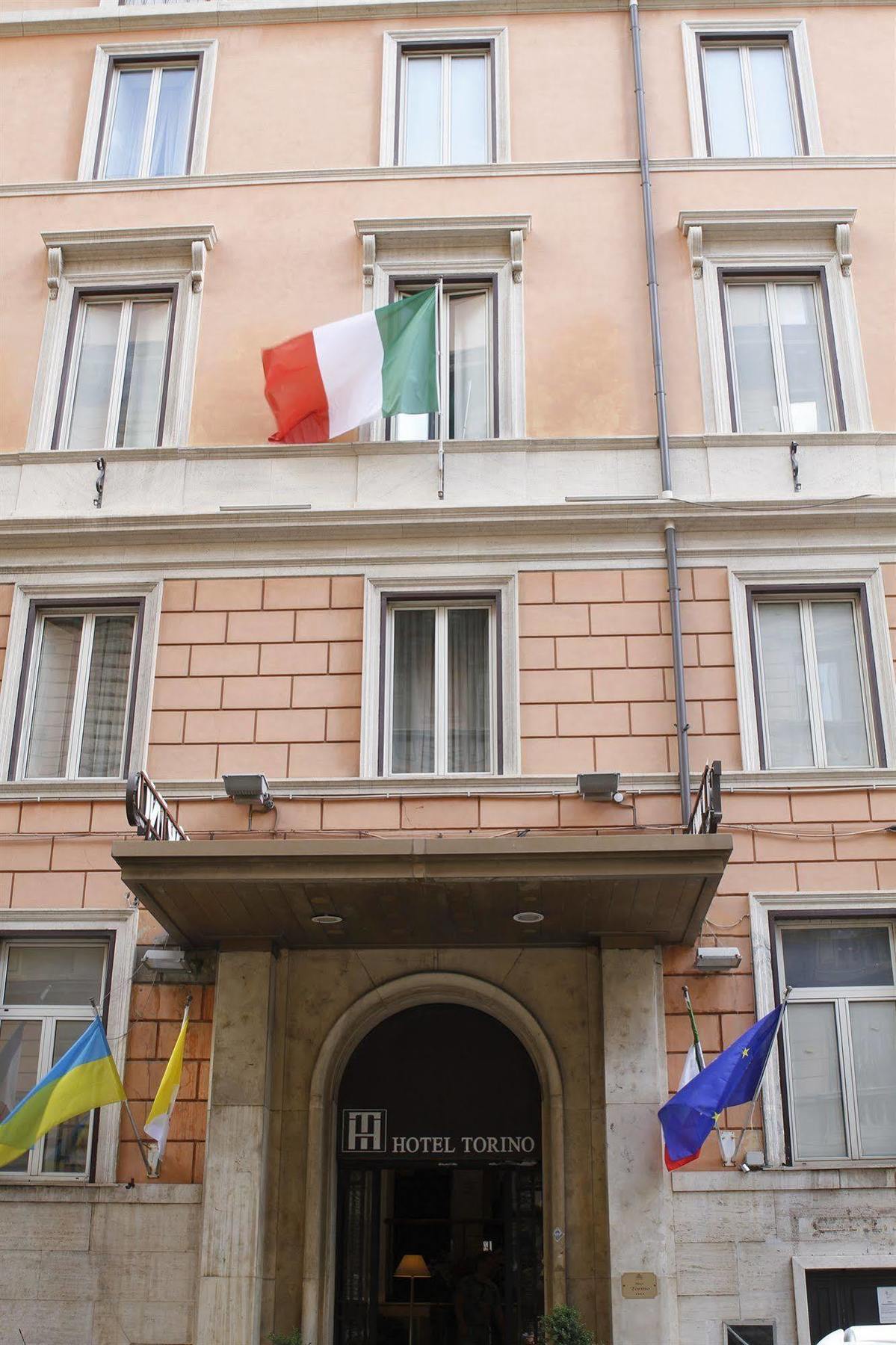 Hotel Torino Roma Esterno foto